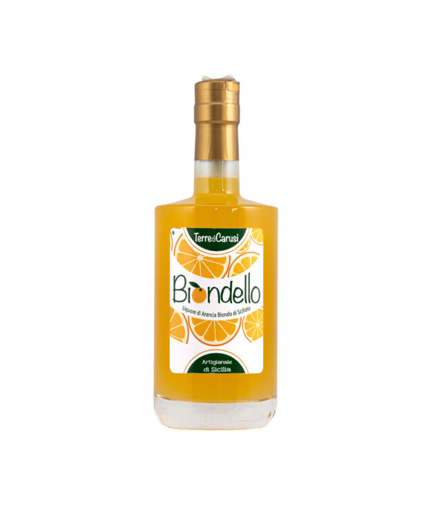 biondello liquore di arancia biondo di scillato terre di carusi