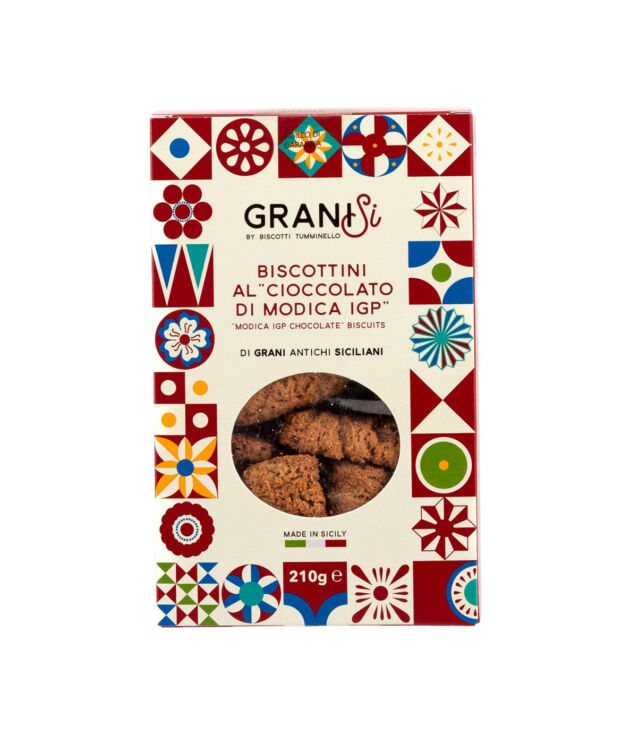 biscotti tumminello cioccolato di modica granisi