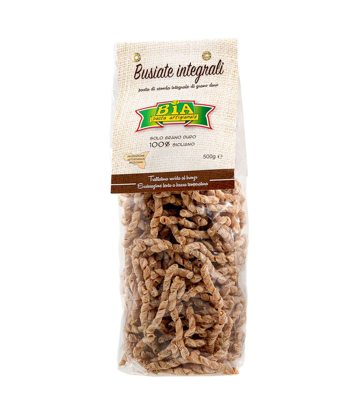 busiate integrali pasta bia