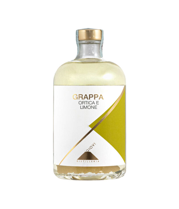 grappa ortica e limone giovi