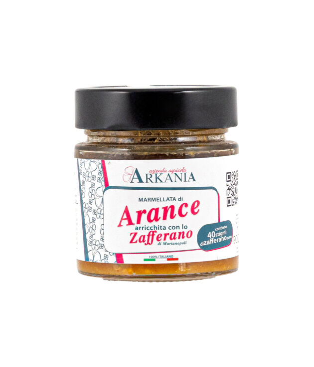 marmellata di arance con zafferano arkania