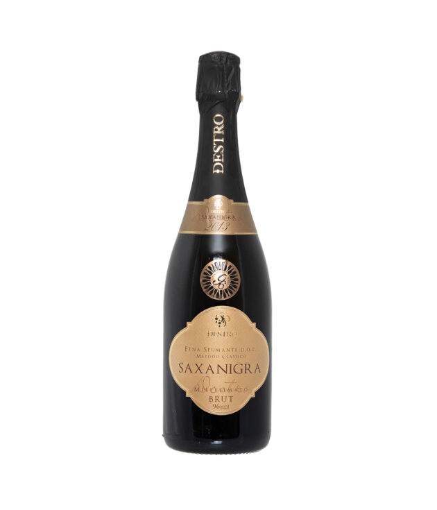 Saxanigra Etna Spumante DOC | Brut Metodo Classico 96 Mesi – Destro – 750ml