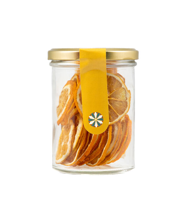 Arance Siciliane Disidratate 100% Naturale | Fette per Cocktail e Infusi Jacli - 50g