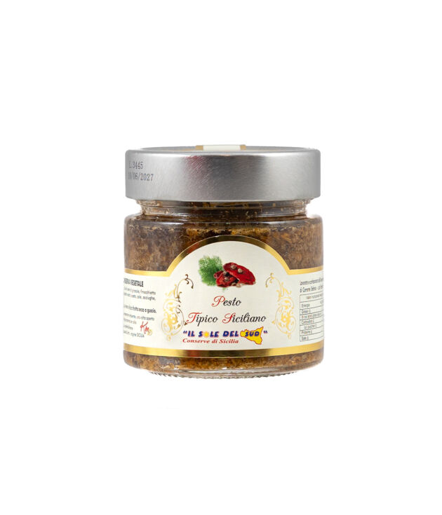 Pesto Tipico Siciliano al Finocchietto Selvatico – Artigianale – 190g
