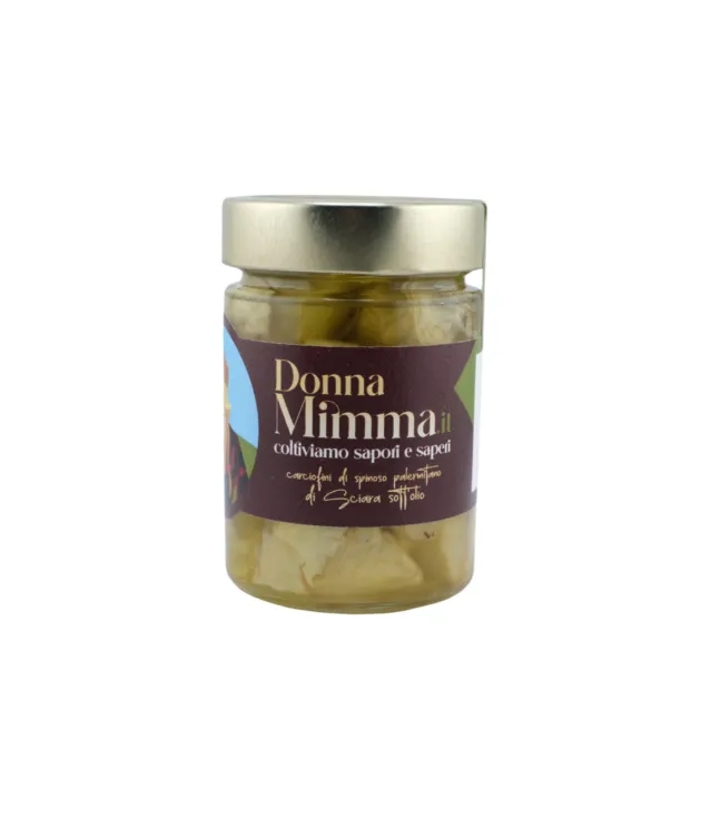 Carciofini di spinoso sott'olio | Specialità siciliana - 314 ml