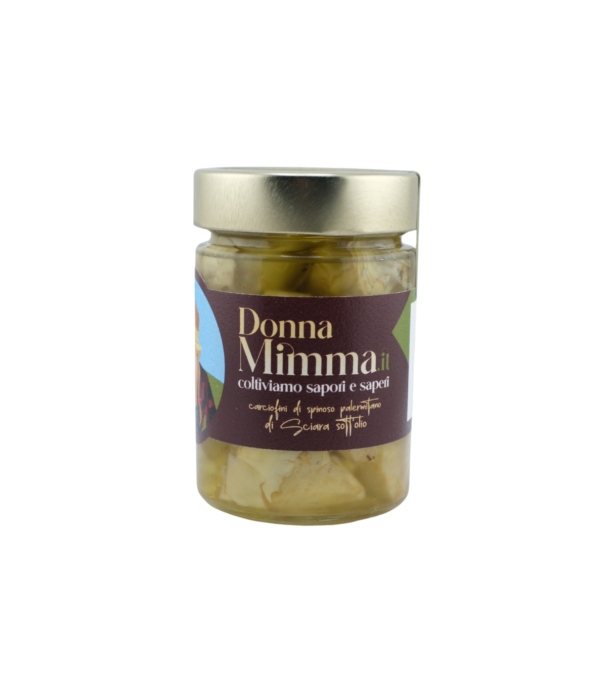 Carciofini di spinoso sott'olio | Specialità siciliana - 314 ml