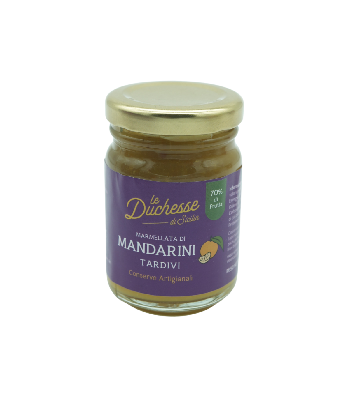 Marmellata di Mandarini Tardivi Le Duchesse – 90 g