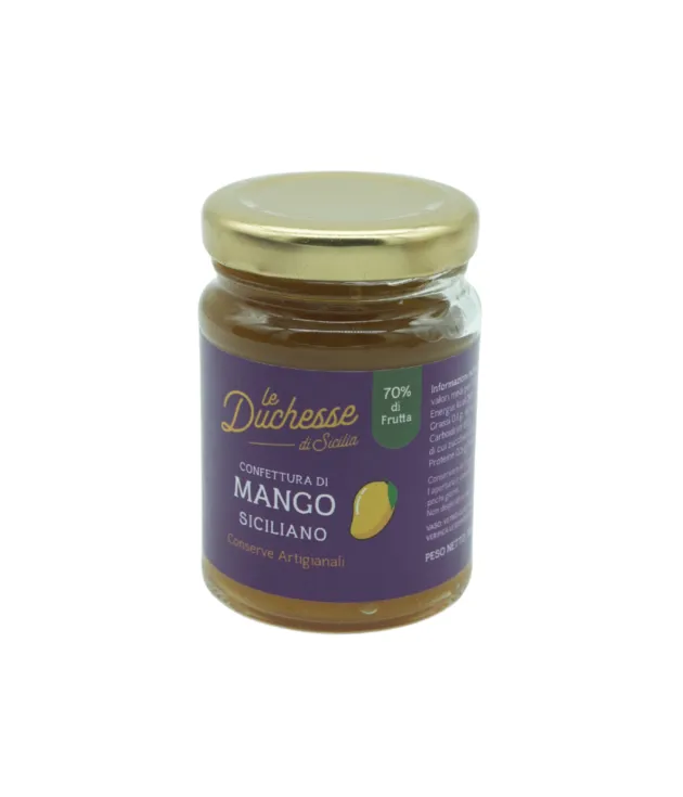 Confettura di mango coltivato in Sicilia – 90 g