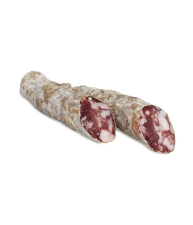 Salame Punta di Coltello di Suino Nero | Salume Artigianale Siciliano - 200 g